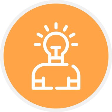 Benzersiz yaratıcı vektör simgesi