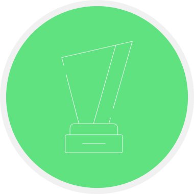 kupa simgesi vektör illüstrasyonu