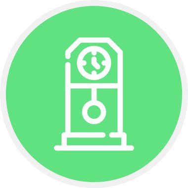 Benzersiz Benzin İstasyonu Vektör Kabartma Simgesi