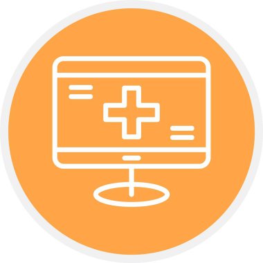 vektör tıbbi ve sağlık simgesi