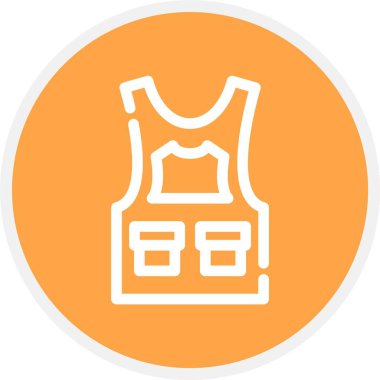 Modern simgenin vektör illüstrasyonu