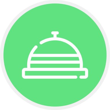 Gıda simgesinin vektör illüstrasyonu