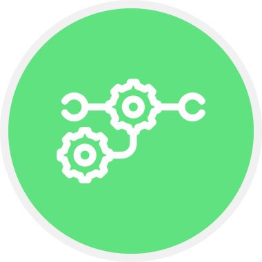 Vektör dişli simge tasarlamak