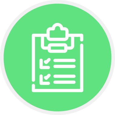 Belge simgesinin vektör illüstrasyonu