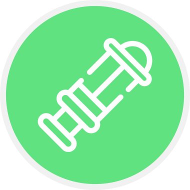 güzel çizgi ışık vektör simgesi