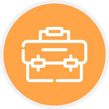 Çanta. Web simgesi basit tasarım