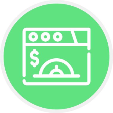 Vektör Doları simge tasarlamak