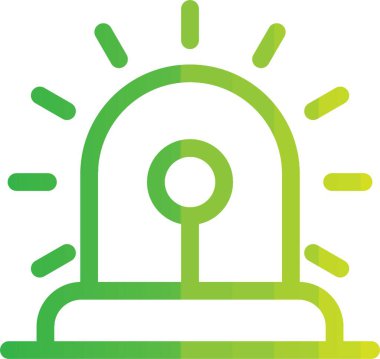 Benzersiz fikir ampul vektör çizgisi simgesi