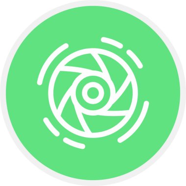 Eşsiz Pusula Satır Vektörü Simgesi