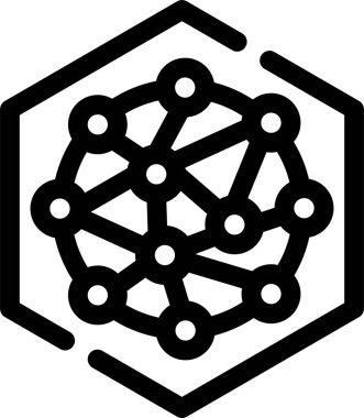 bal peteği ikonu vektör illüstrasyonu