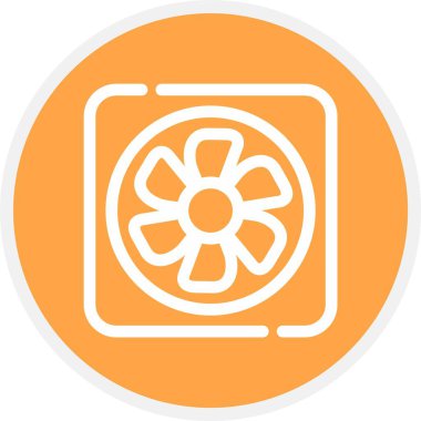 Eşsiz ayçiçeği vektör çizgisi simgesi