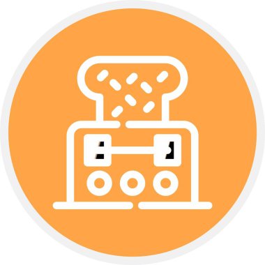 Seo simgesinin vektör illüstrasyonu