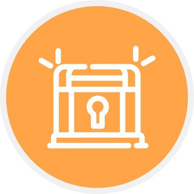 Bir ampulün vektör illüstrasyonu