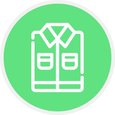 Otelde. Web simgesi vektör illüstrasyonu