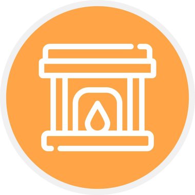 vektör ateş simgesi illüstrasyonu