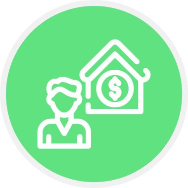 İllüstrasyon Emlak Simgesi