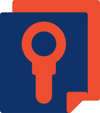 Modern simgenin vektör illüstrasyonu