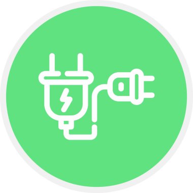 vektör elektrik dolgusu ico
