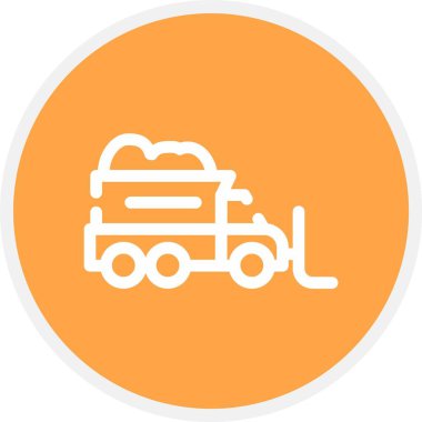 Vektör tren simgesi illüstrasyonu