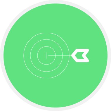 vektör pusula resimlemesi