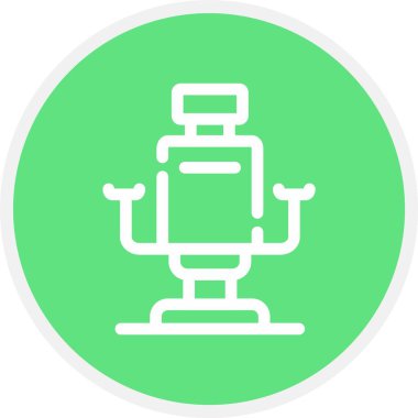 robot ikon vektör illüstrasyonu