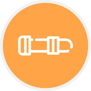 Modern bir dolgu simgesinin vektör illüstrasyonu