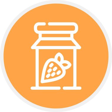 Gıda simgesinin vektör illüstrasyonu