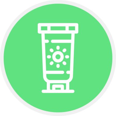 güzel içecek vektör çizgisi simgesi