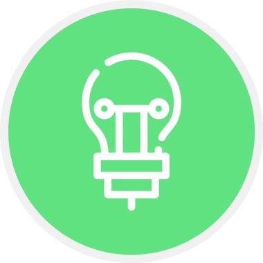 vektör ampul simgesi