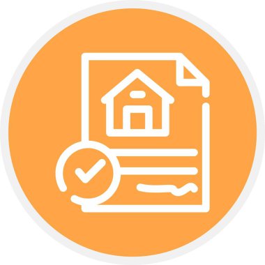 Belge. Web simgesi basit illüstrasyon