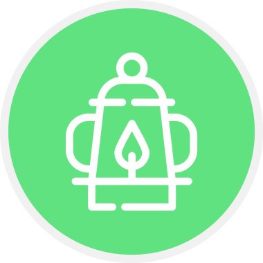 Mum simgesi vektör illüstrasyonu