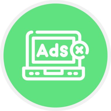 Düz çember vektör deseni