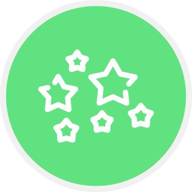 yıldız simgesi vektör illüstrasyonu