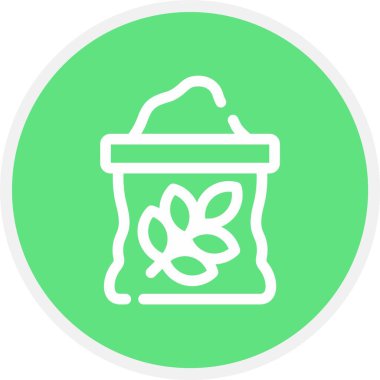 Eşsiz Bitki Vektör Satırı Simgesi