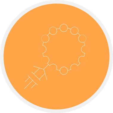 Eşsiz Ay vektör simgesi