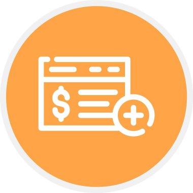 Seo simgesinin vektör illüstrasyonu