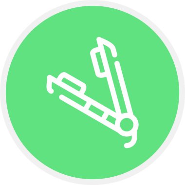 vektör kayak simgesi çizimi