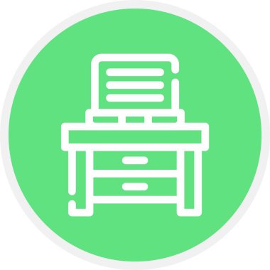 Vektör Koltuğu Simgesi illüstrasyonu