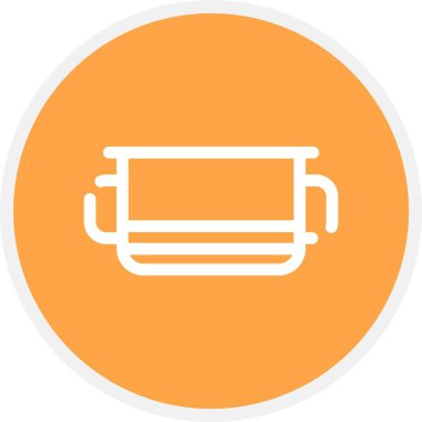 Vektör illüstrasyonu, silo simgesi