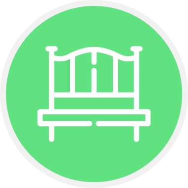 Eşsiz Yatak Vektör Satırı Simgesi