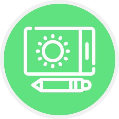 seo modern simgesinin vektör illüstrasyonu