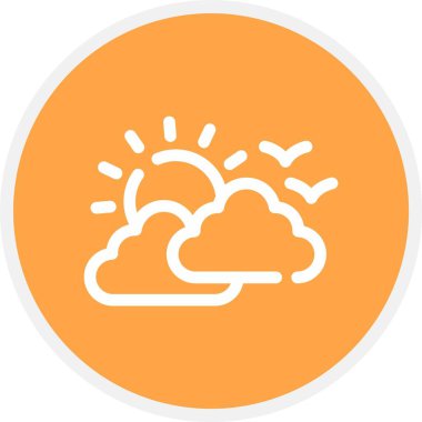 Kişisel ve ticari kullanım için bulut vektör simgesi simgesi vektör çizimi..