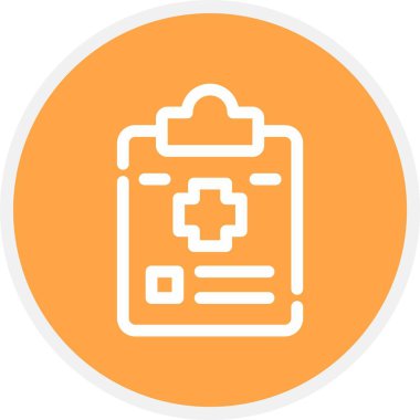 Belge simgesinin vektör illüstrasyonu