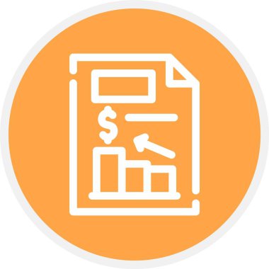 Vektör belgesi Simge illüstrasyonu