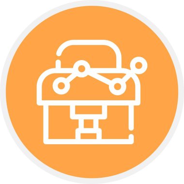 Güzel Araba vektör satırı simgesi