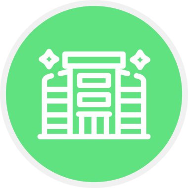 Eşsiz Çince kağıt vektör simgesi