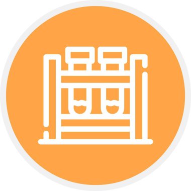 Modern simgenin vektör illüstrasyonu