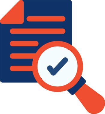 kontrol listesi simgesi, basit vektör illüstrasyonu