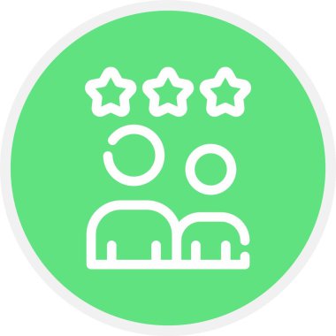 Beğeni simgesi, vektör illüstrasyonu