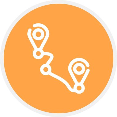 Modern simgenin vektör illüstrasyonu